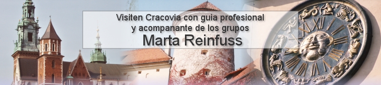 Visit Cracow with professional guide and tour leader 
	Marta Reinfuss